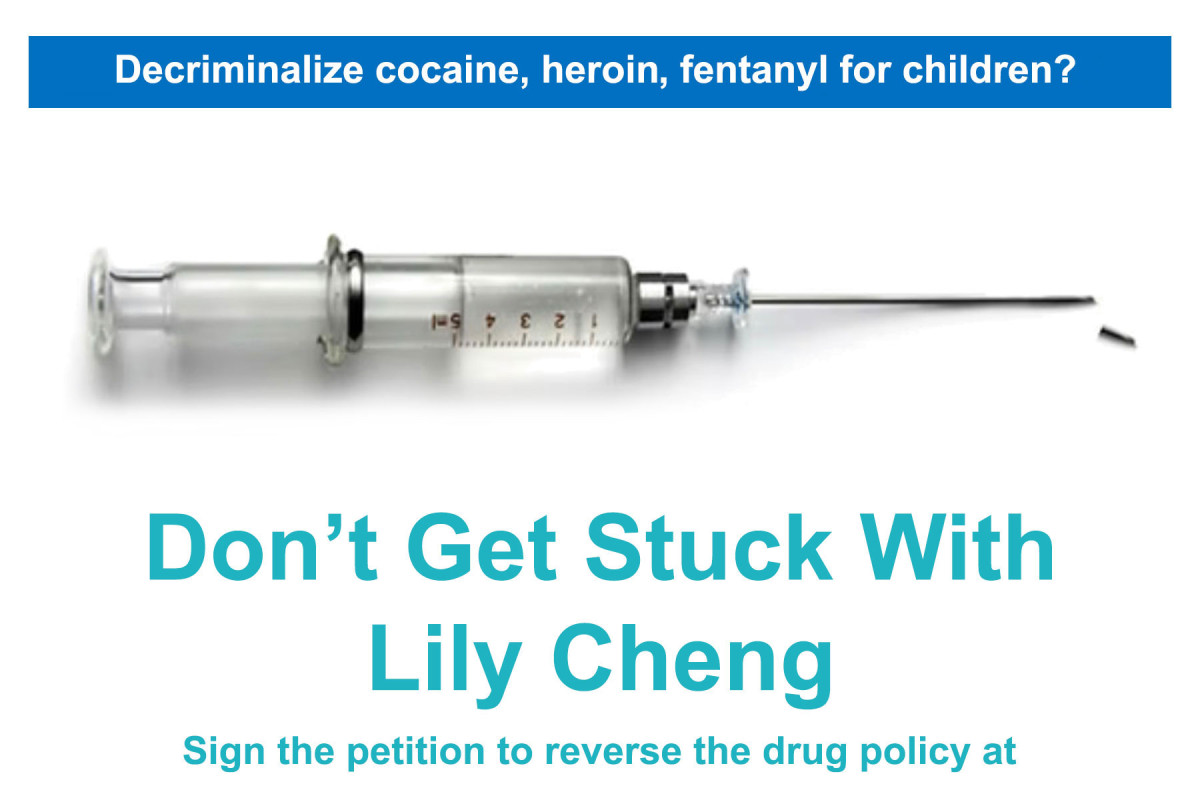 Lili-Chang-Decriminalized-cocaine-heroine-fentanyl-for-children-policy-Toronto